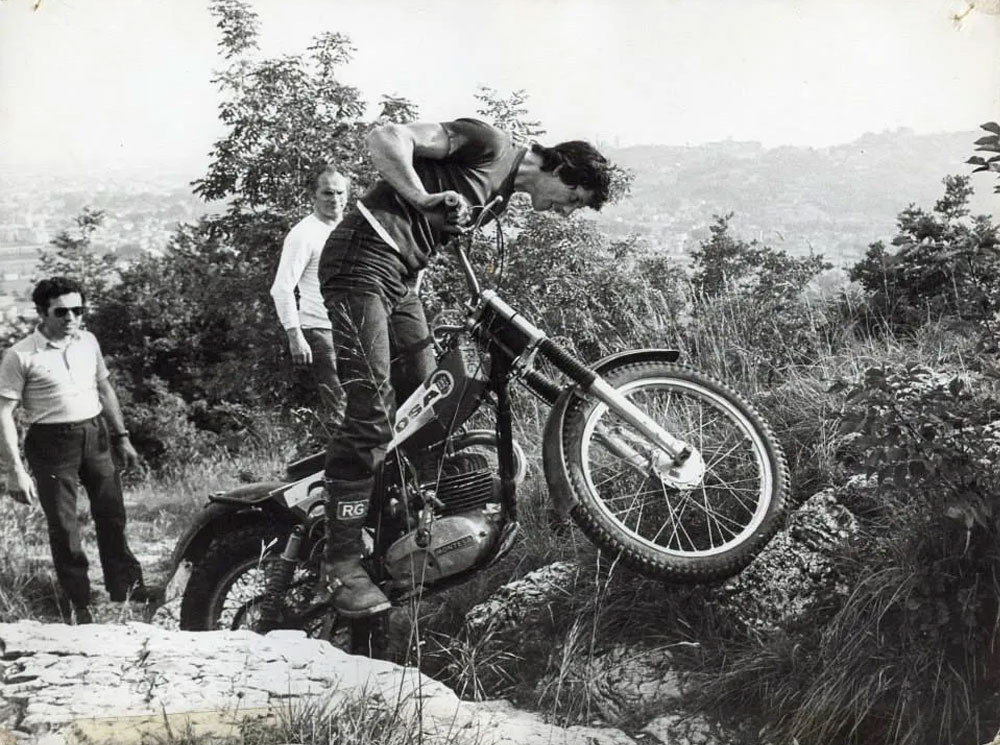 Baldini with Montesa