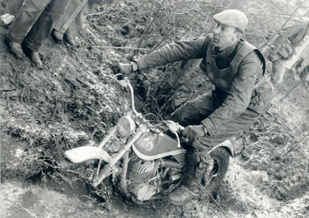 Gran Claude with Bultaco